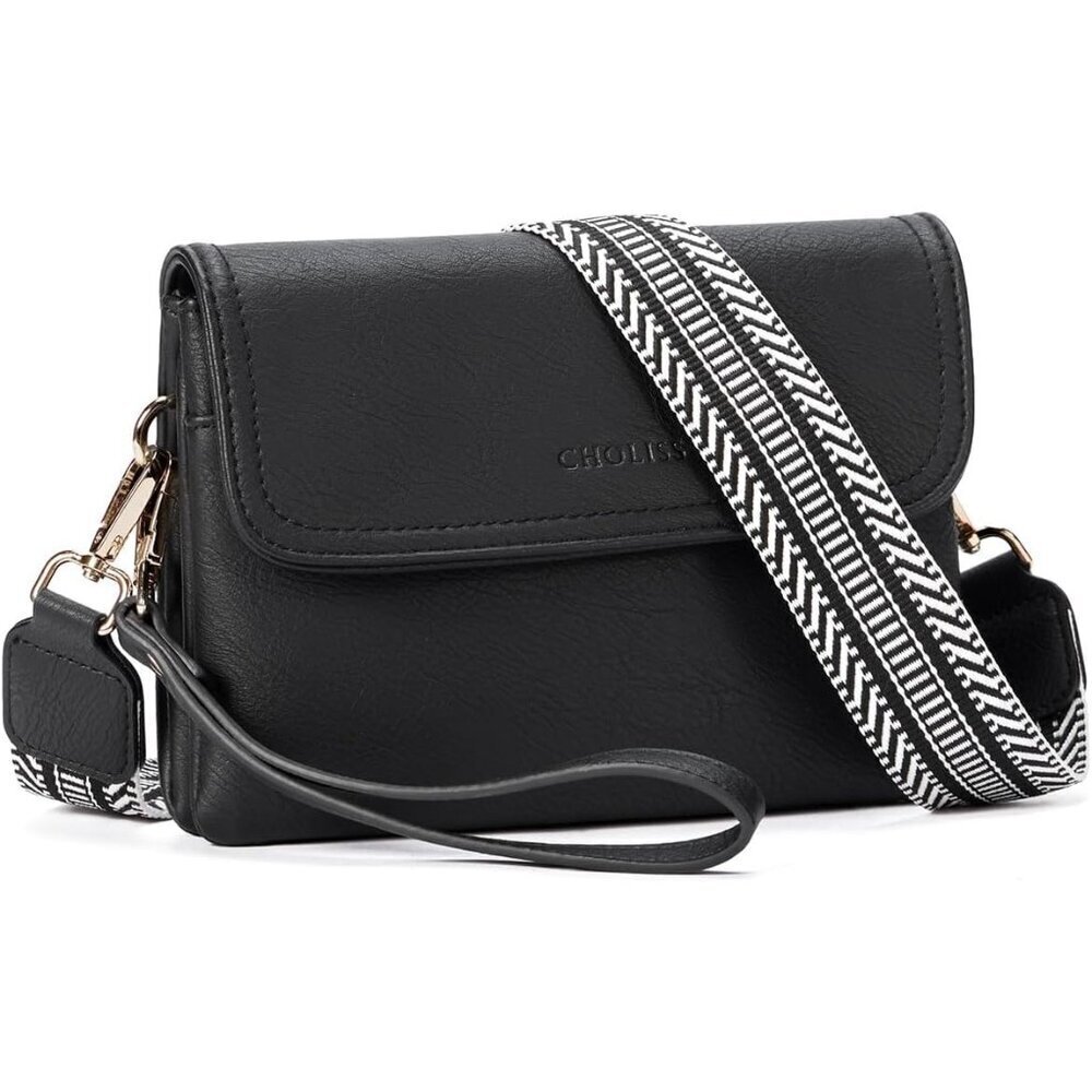 Small Crossbody Bag Vegan Leather Women Wallet Purse Travel Handbag